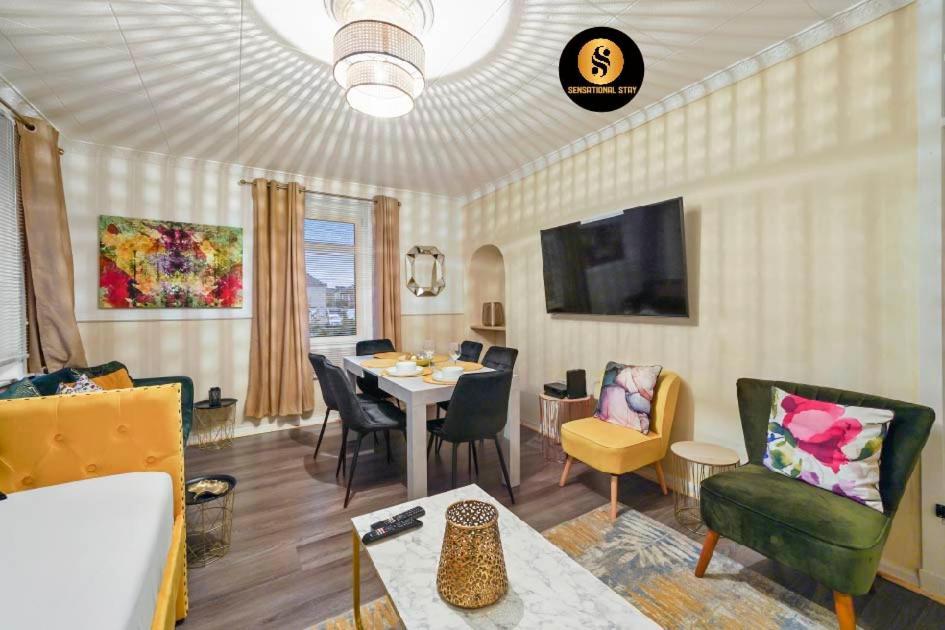 4 Bedrooms Apartment By Sensational Stay Short Lets & Serviced Accommodation EDI Eksteriør bilde