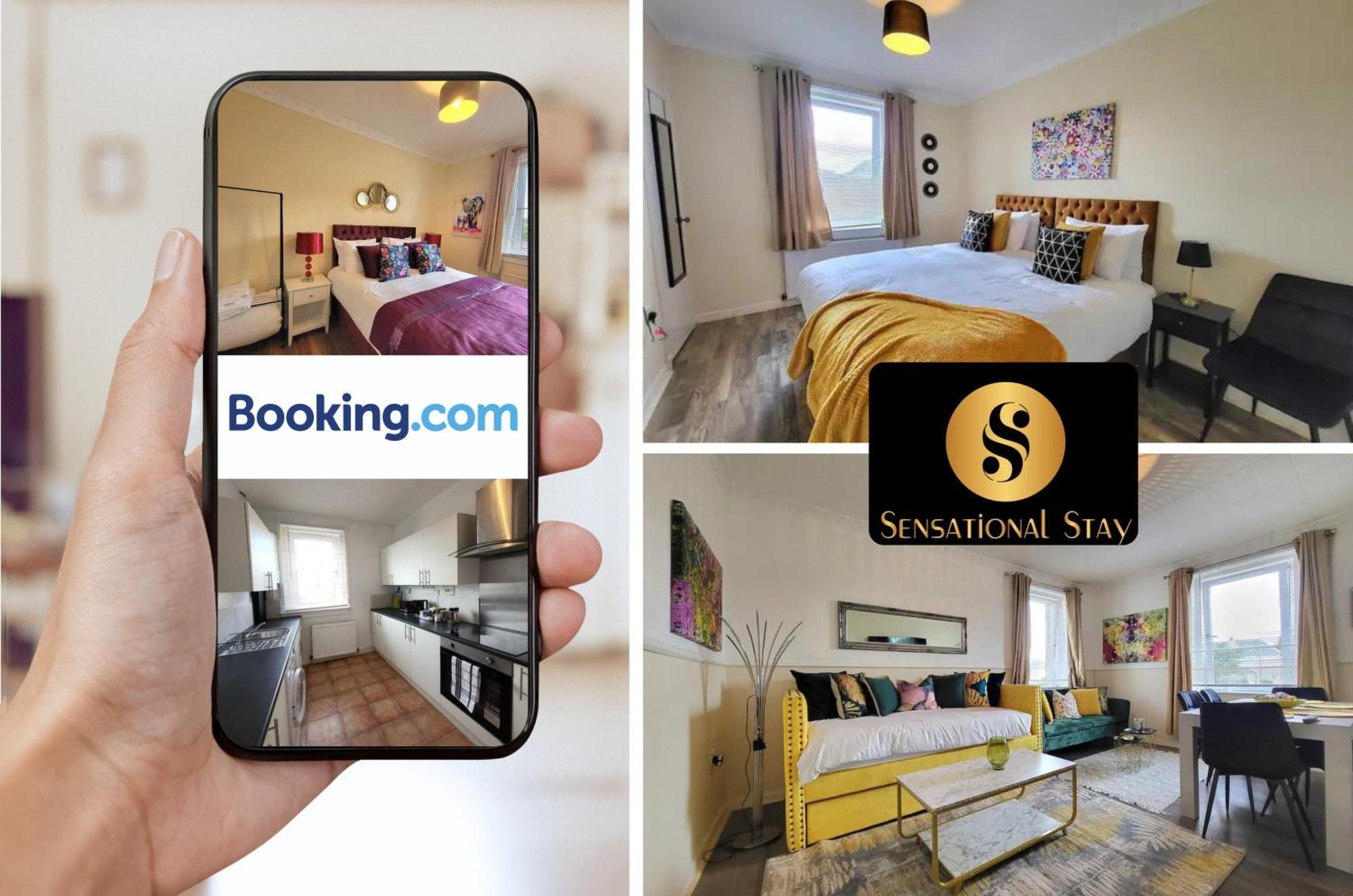 4 Bedrooms Apartment By Sensational Stay Short Lets & Serviced Accommodation EDI Eksteriør bilde